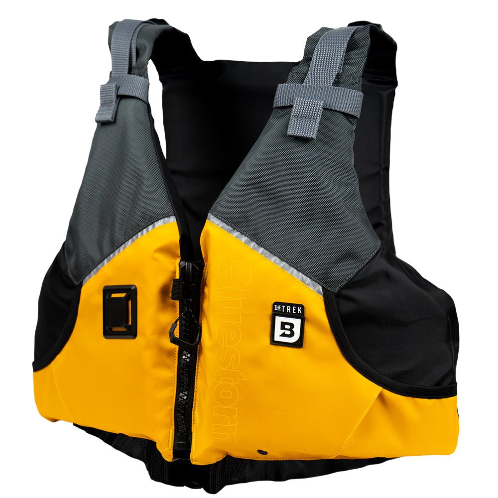 Bluestorm Trek Adult Universal Paddling Vest - Sunset Yellow [BS - 249 - YEL - U]