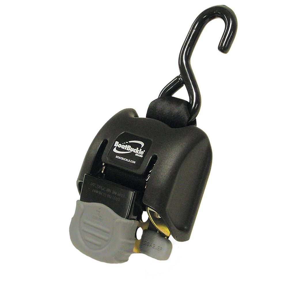 BoatBuckle G2 Retractable Transom Tie - Down - 2&quot; - 43&quot; - Pair [F08893]