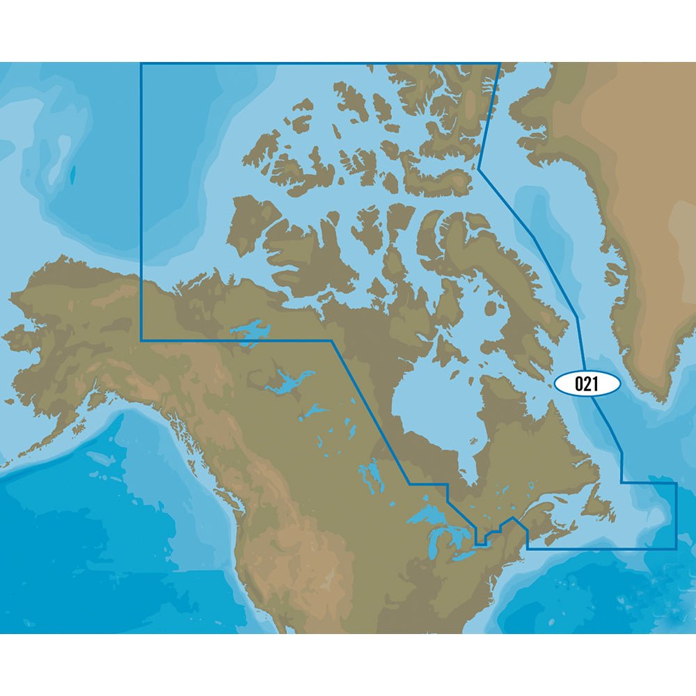 C - MAP 4D NA - D021 - Canada North & East [NA - D021]