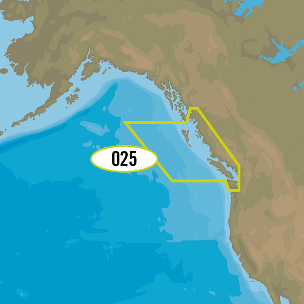 C - MAP 4D NA - D025 - Canada West Including Puget Sound [NA - D025]