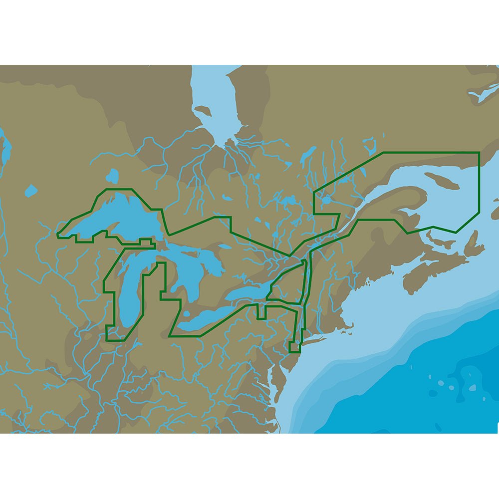 C - MAP 4D NA - D061 Great Lakes St Lawrence Seaway - microSD/SD [NA - D061]