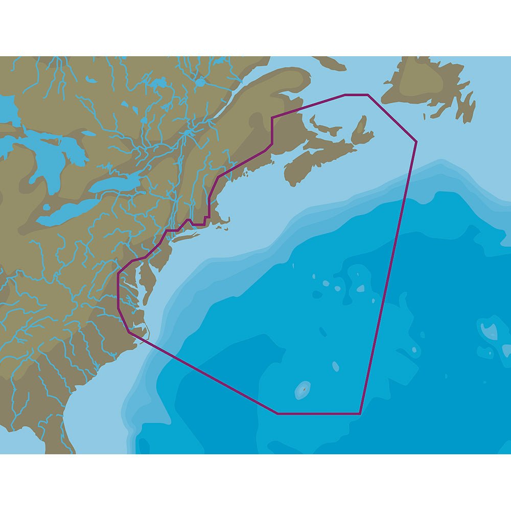 C - MAP 4D NA - D062 Nova Scotia to Chesapeake Bay - microSD/SD [NA - D062]