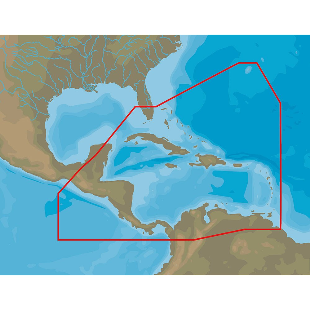 C - MAP 4D NA - D065 Caribbean Central America - microSD/SD [NA - D065]