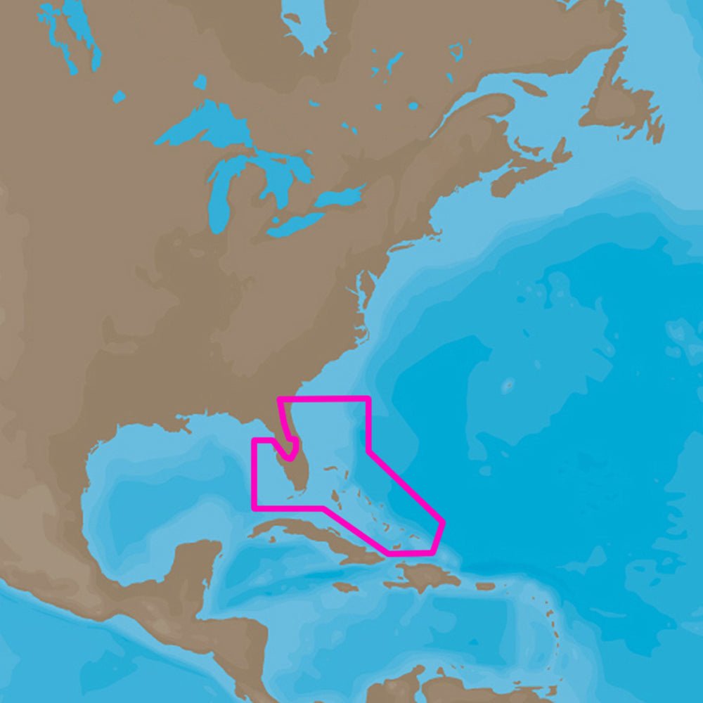 C - MAP 4D NA - D943 Florida & The Bahamas [NA - D943]