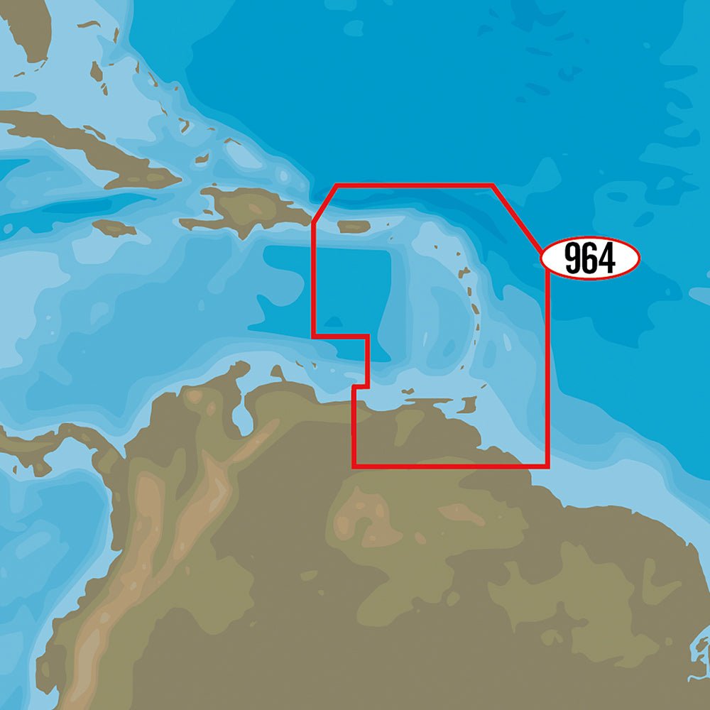 C - MAP 4D NA - D964 - Puerto Rico to Rio Orinoco Local [NA - D964]