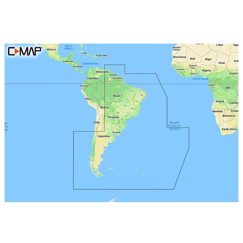 C - MAP REVEAL Chart - South America - East Coast [M - SA - Y501 - MS]