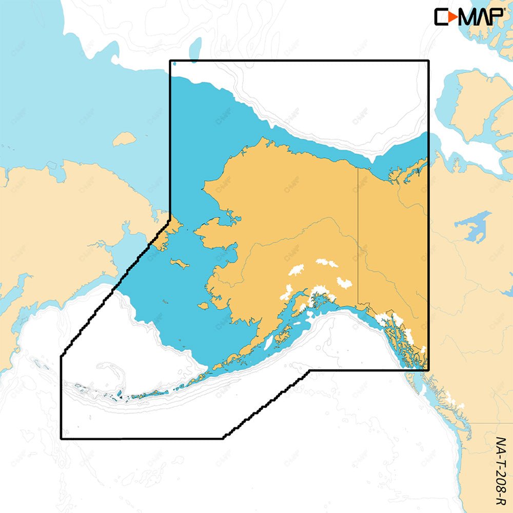 C - MAP REVEAL X - Alaska [M - NA - T - 208 - R - MS]