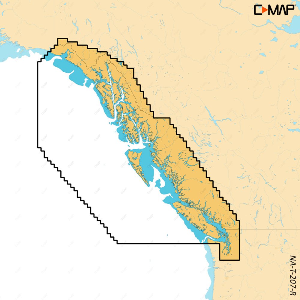 C - MAP REVEAL X - British Columbia Puget Sound [M - NA - T - 207 - R - MS]