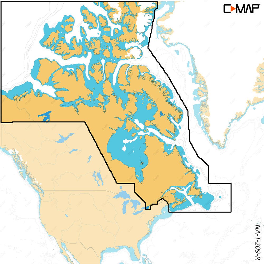 C - MAP REVEAL X - Canada North East [M - NA - T - 209 - R - MS]