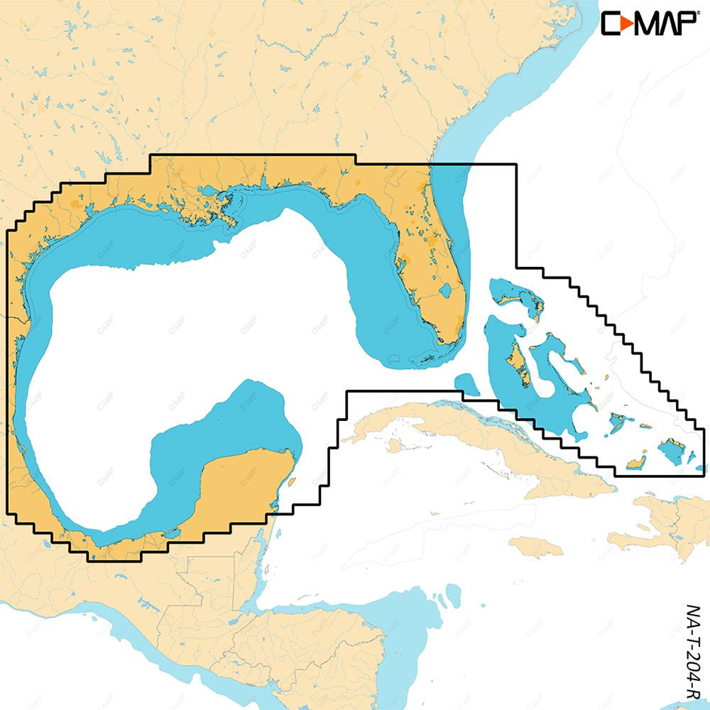 C - MAP REVEAL X - Gulf of Mexico Bahamas [M - NA - T - 204 - R - MS]