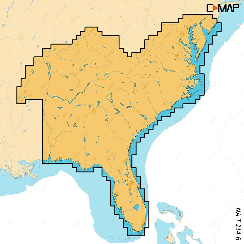 C - MAP REVEAL X - U.S. Lakes South East [M - NA - T - 214 - R - MS]