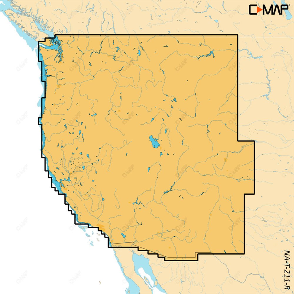 C - MAP REVEAL X - U.S. Lakes West [M - NA - T - 211 - R - MS]