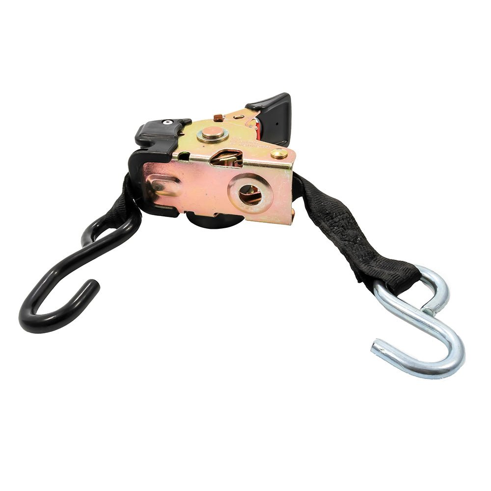 Camco Retractable Tie - Down Straps - 1&quot; Width 6 Dual Hooks [50033]