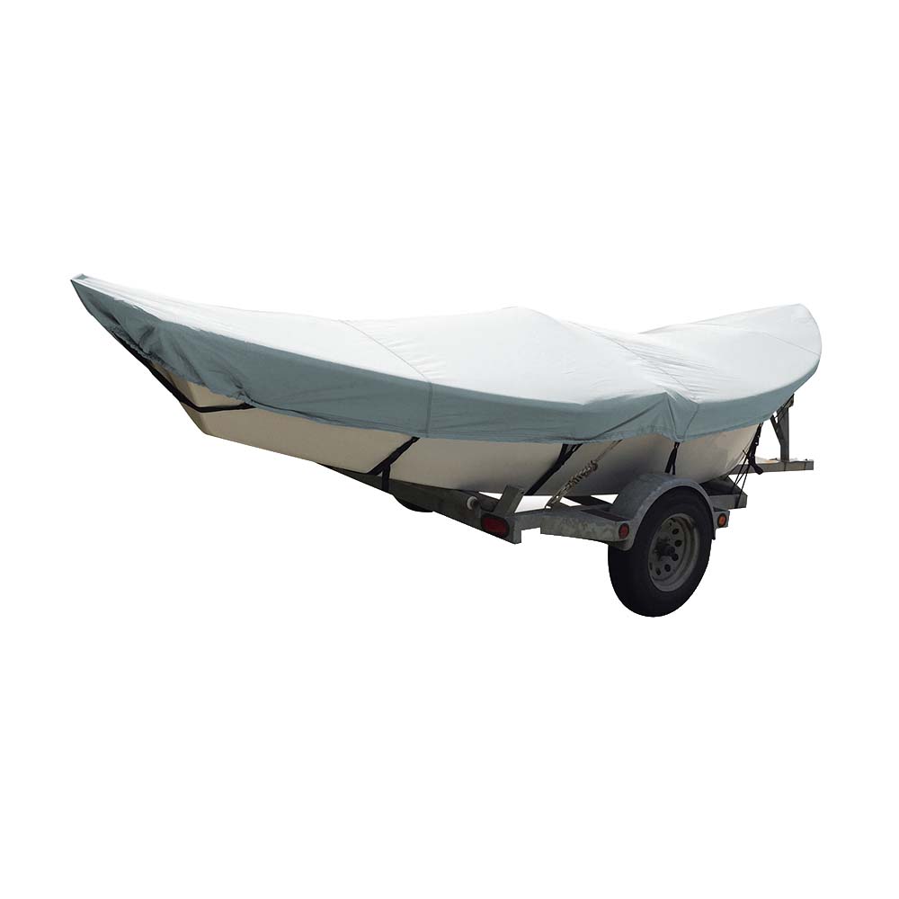 Carver Poly - Flex II Styled - to - Fit Boat Cover f/16 Drift Boats - Grey [74300F - 10]