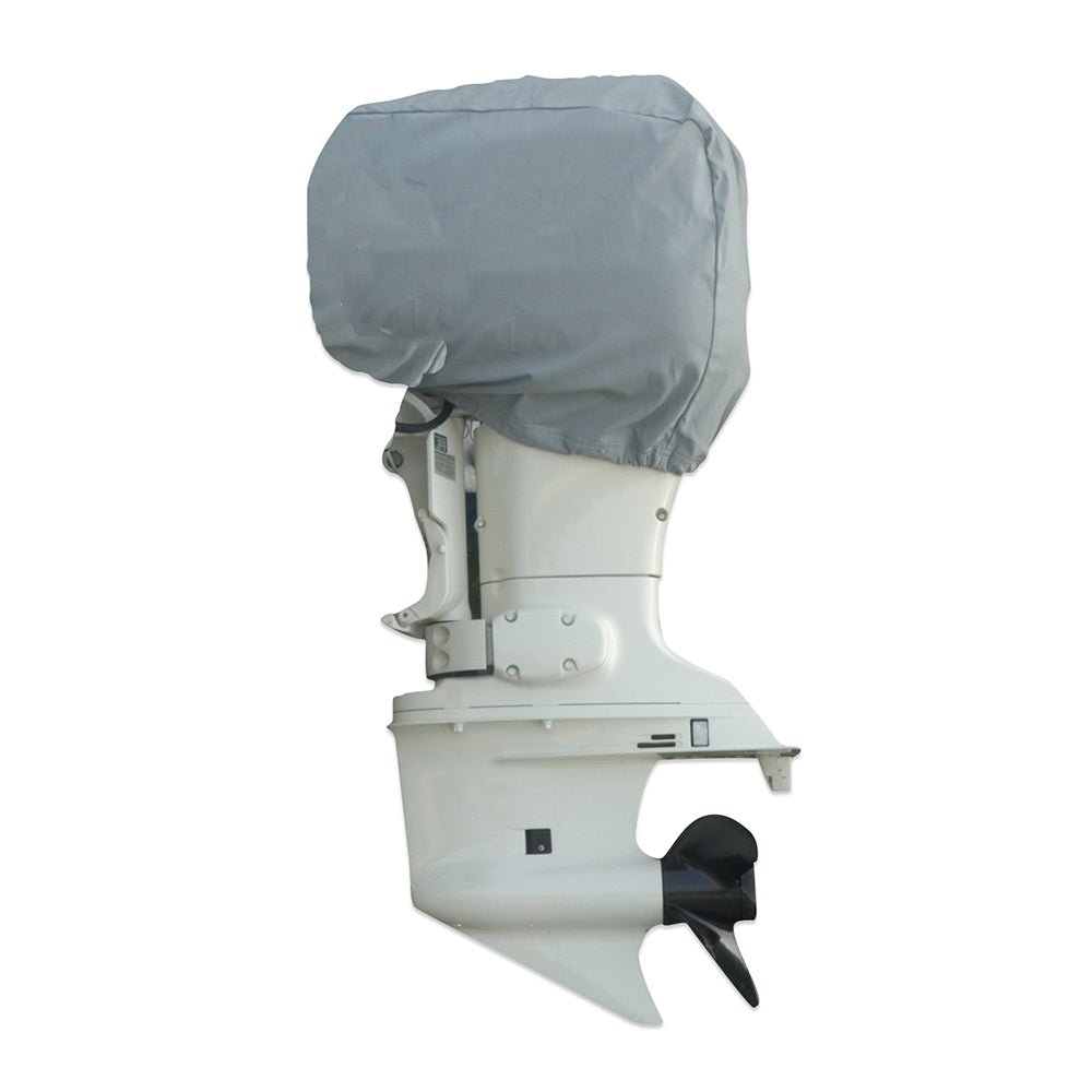 Carver Sun - DURA 40 - 70 HP Universal Motor Cover - 25&quot;L x 18&quot;H x 15&quot;W - Grey [70002S - 11]