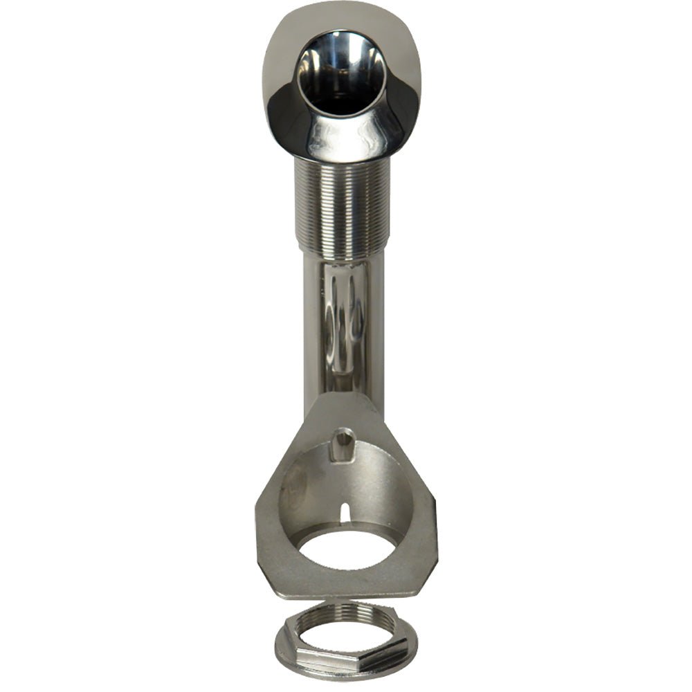 C.E. Smith 80 Series Screwless Flush Mount Rod Holder - 30 Degree - Stainless Steel - Cast Bottom - Black Liner [53688C]