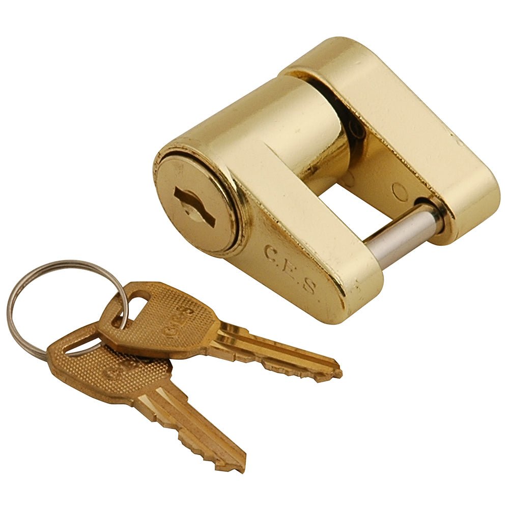 C.E. Smith Brass Coupler Lock [00900 - 40]