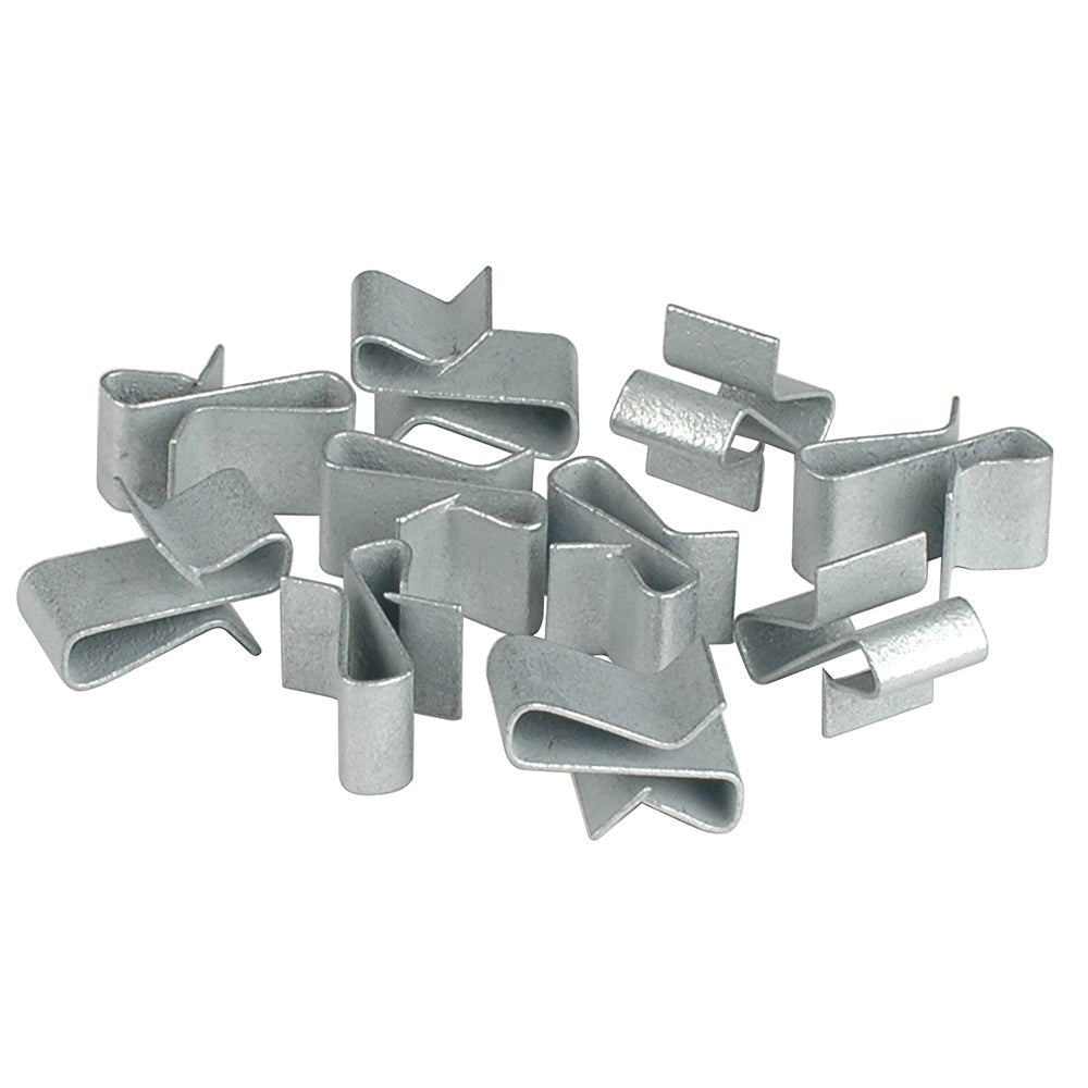 C.E. Smith Trailer Frame Clips - Zinc - 3/8&quot; Wide - 10 - Pack [16867A]