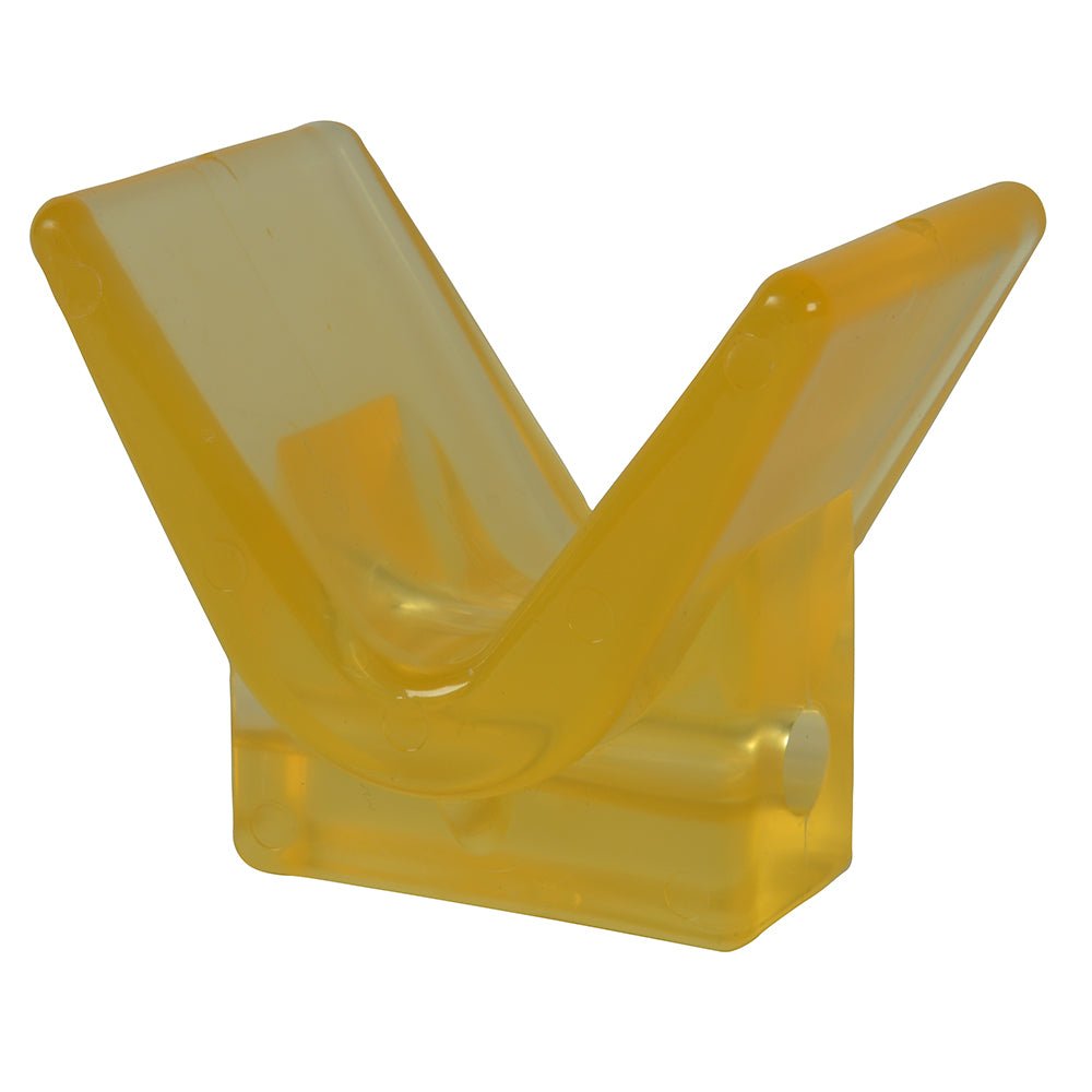 C.E. Smith Y - Stop 3&quot; x 3&quot; - 1/2&quot; ID Yellow PVC [29554]