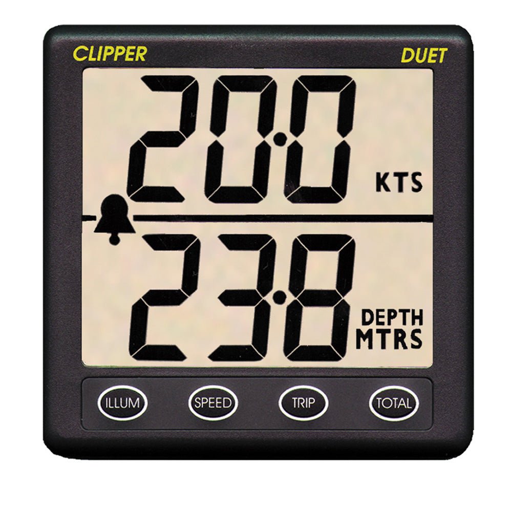 Clipper Duet Instrument Depth Speed Log w/Transducer [CL - DS]