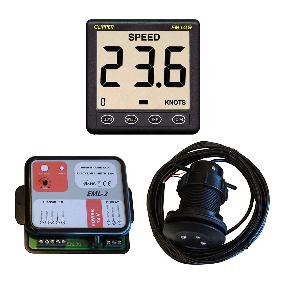 Clipper Electromagnetic 2 Speed Log Display Data Box Electromagnetic Log [EML - 2+CLIP EM LOG]