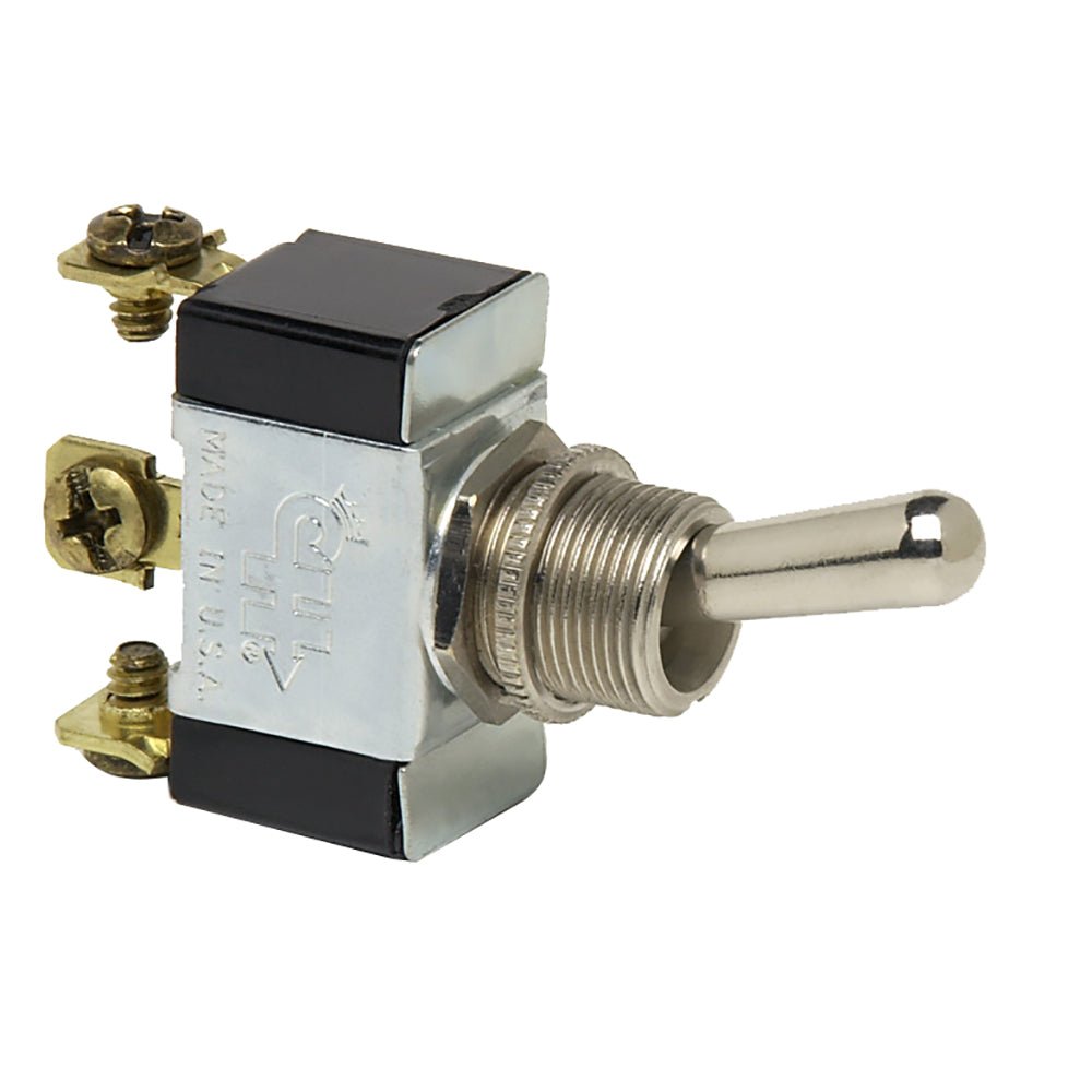 Cole Hersee Heavy Duty Toggle Switch SPDT (On) - Off - (On) 3 Screw [55021 - BP]