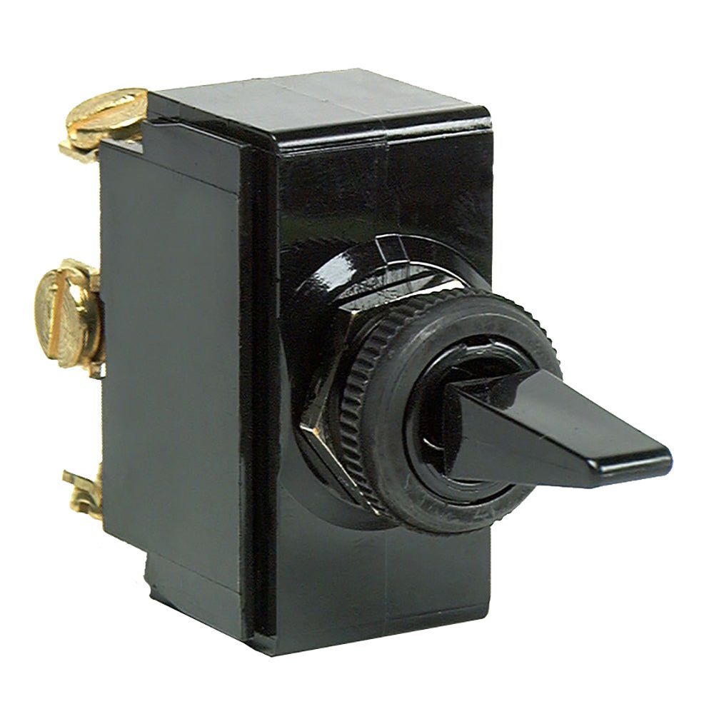 Cole Hersee Standard Toggle Switch SPDT On - Off - On 3 Screw [54103 - BP]