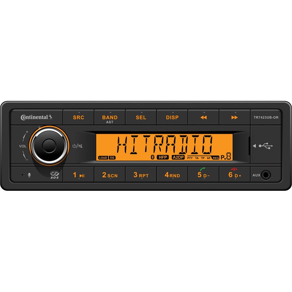 Continental Stereo w/AM/FM/BT/USB - 24V [TR7423UB - OR]