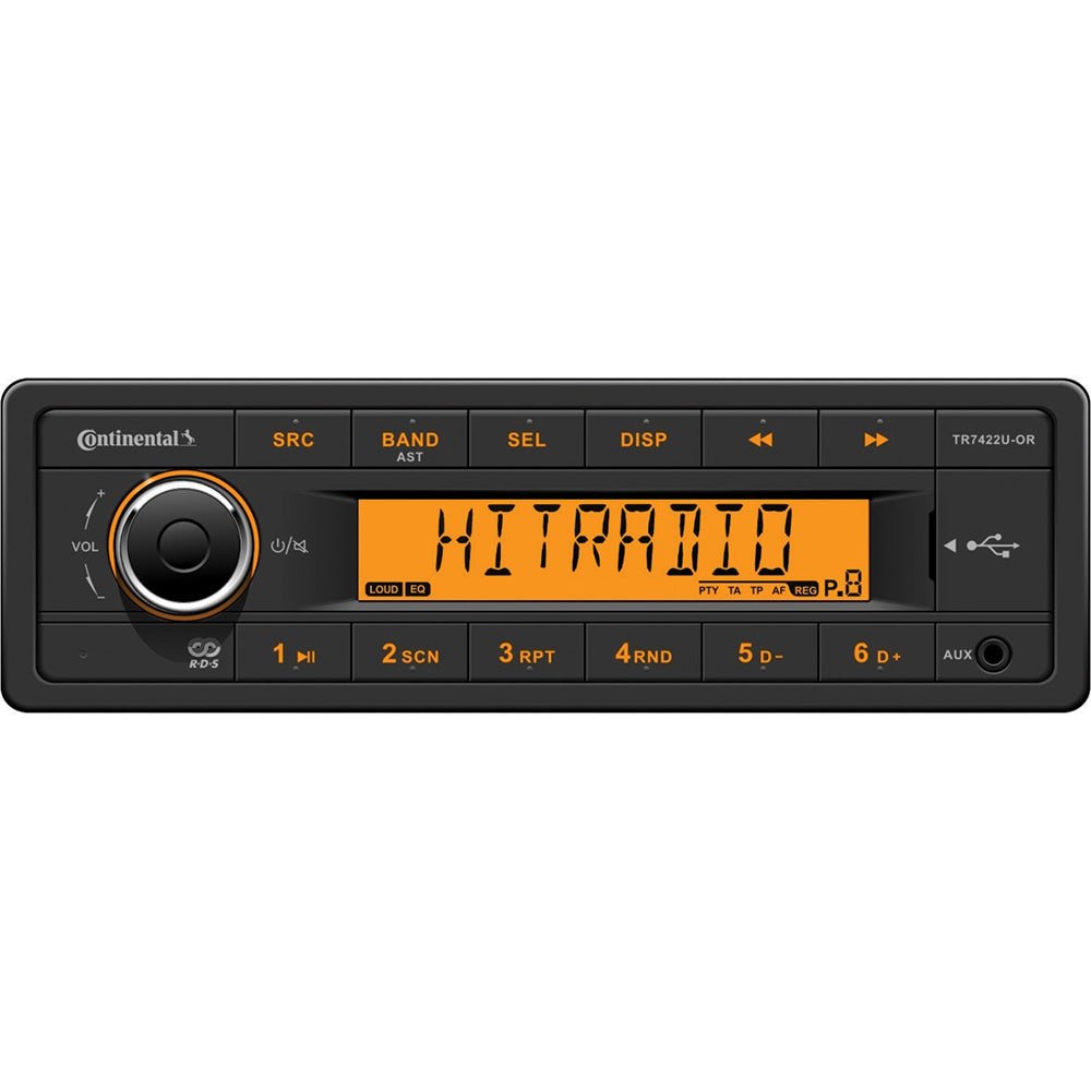 Continental Stereo w/AM/FM/USB - 24V [TRD7422U - OR]