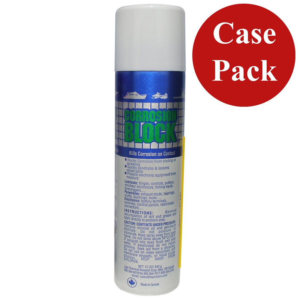 Corrosion Block 12oz Aerosol Can - Non - Hazmat, Non - Flammable Non - Toxic *Case of 12* [20012CASE]