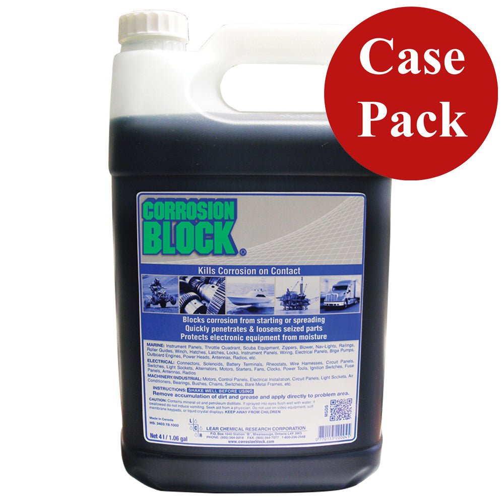 Corrosion Block Liquid 4 - Liter Refill - Non - Hazmat, Non - Flammable Non - Toxic *Case of 4* [20004CASE]