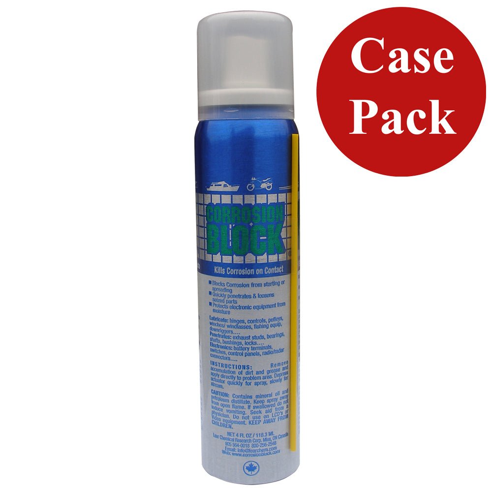 Corrosion Block Liquid Pump Spray - 4oz - Non - Hazmat, Non - Flammable Non - Toxic *Case of 24* [20002CASE]