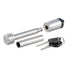 CURT 1/2" Hitch Lock w/5/8" Adapter - 1 - 1/4" or 2" Receiver - Barbell - Stainless Steel [23517]