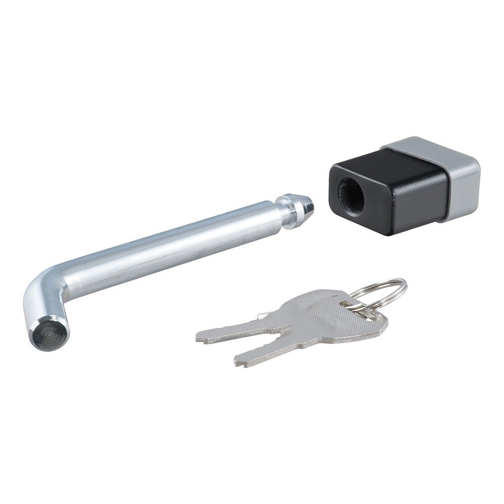 CURT 5/8&quot; Hitch Lock - 2&quot;, 2 - 1/2&quot;, or 3&quot; Receiver - Deadbolt - Chrome [23021]