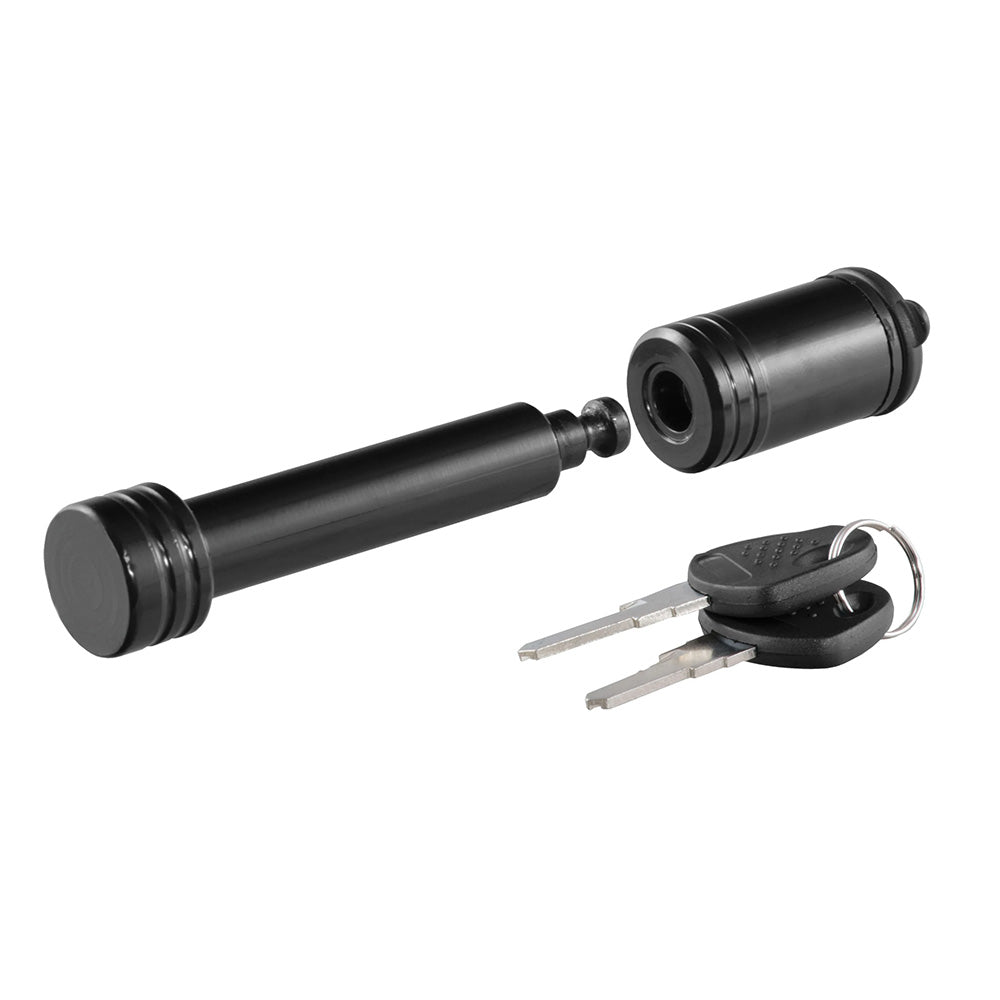 CURT 5/8&quot; Hitch Lock - 2&quot; Receiver - Barbell - Black [23518]