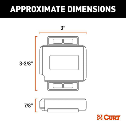 CURT Echo Under - Dash Brake Control Using One Control Auto [51190]