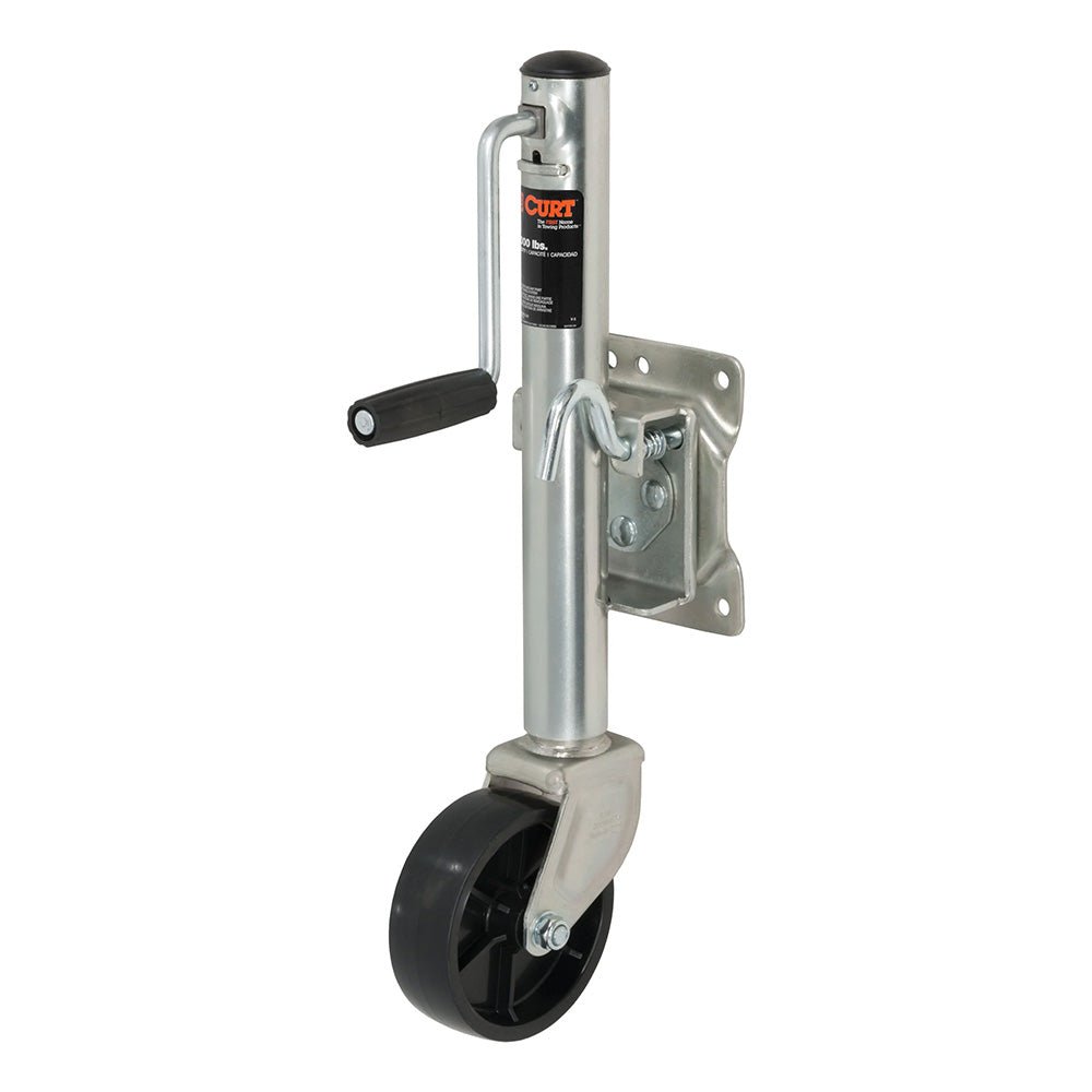 CURT Marine Jack w/6 Wheel - 1,200 lbs - Adjust Vertically 10&quot; [28113]