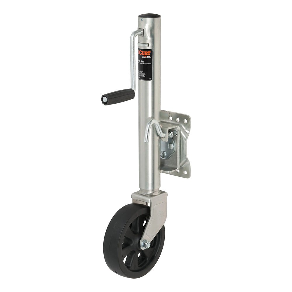 CURT Marine Jack w/8 Wheel - 1,500 lbs - Adjust Vertically 10&quot; [28116]