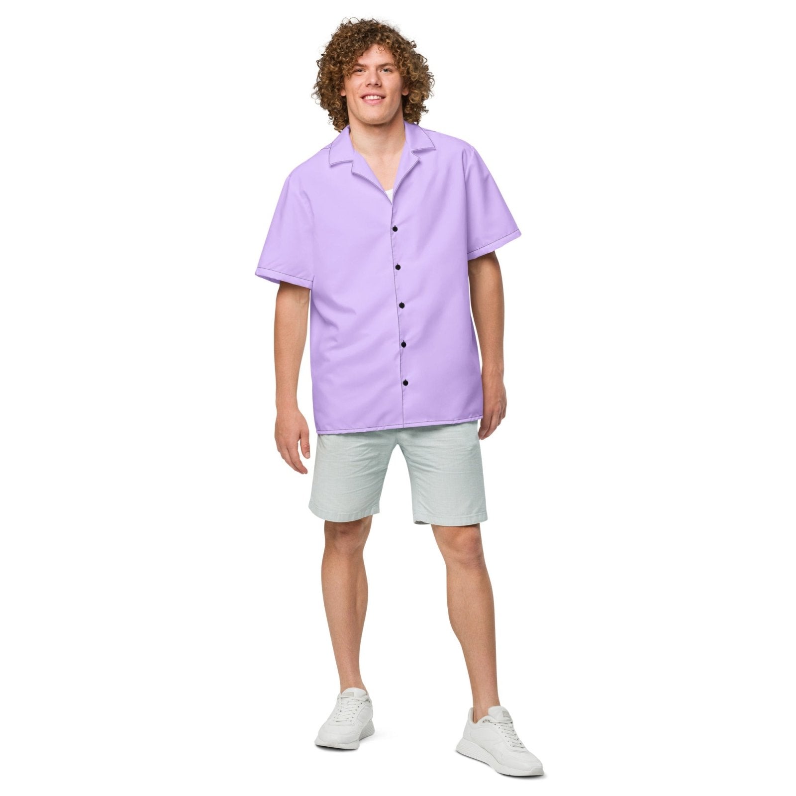 Deep Purple Button Shirt