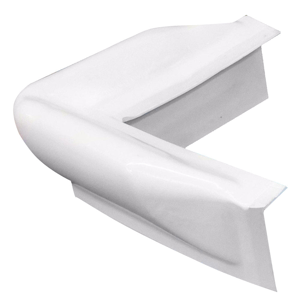 Dock Edge Dock Bumper Corner Dockguard - White [73 - 103 - F]