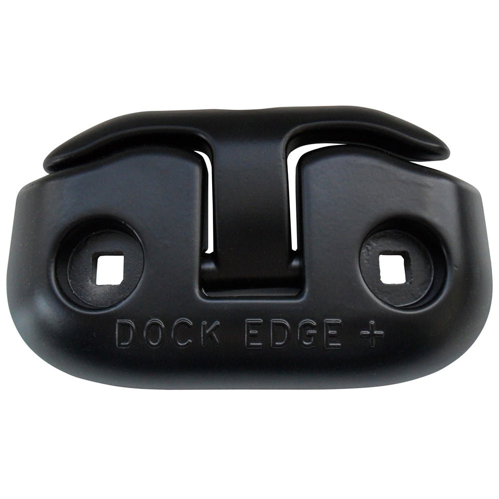 Dock Edge Flip - Up Dock Cleat - 6&quot; - Black [2606B - F]