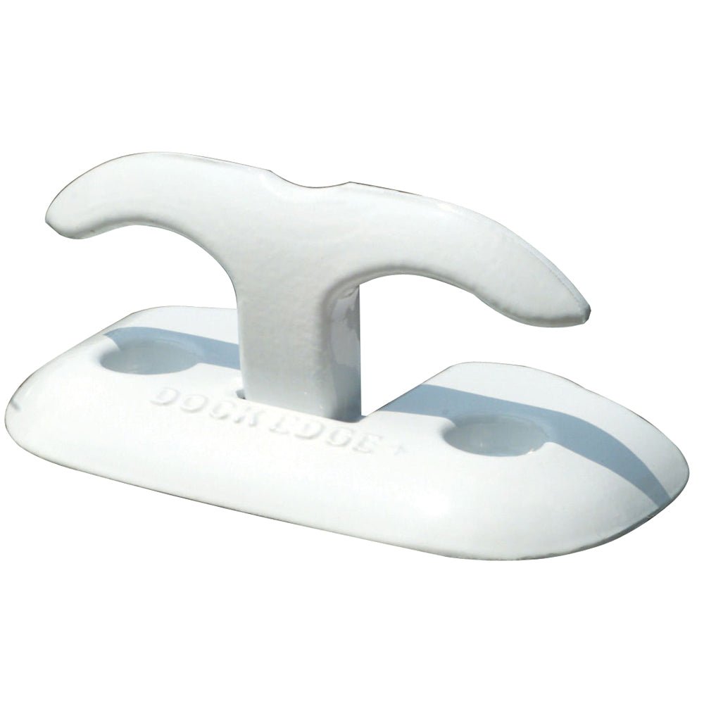 Dock Edge Flip Up Dock Cleat 6&quot; White [2606W - F]