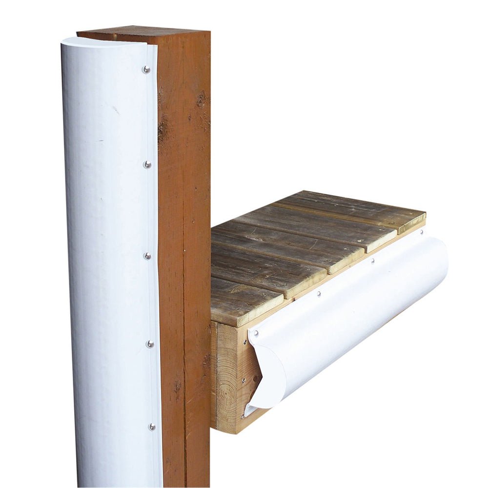 Dock Edge Piling Bumper - One End Capped - 6&