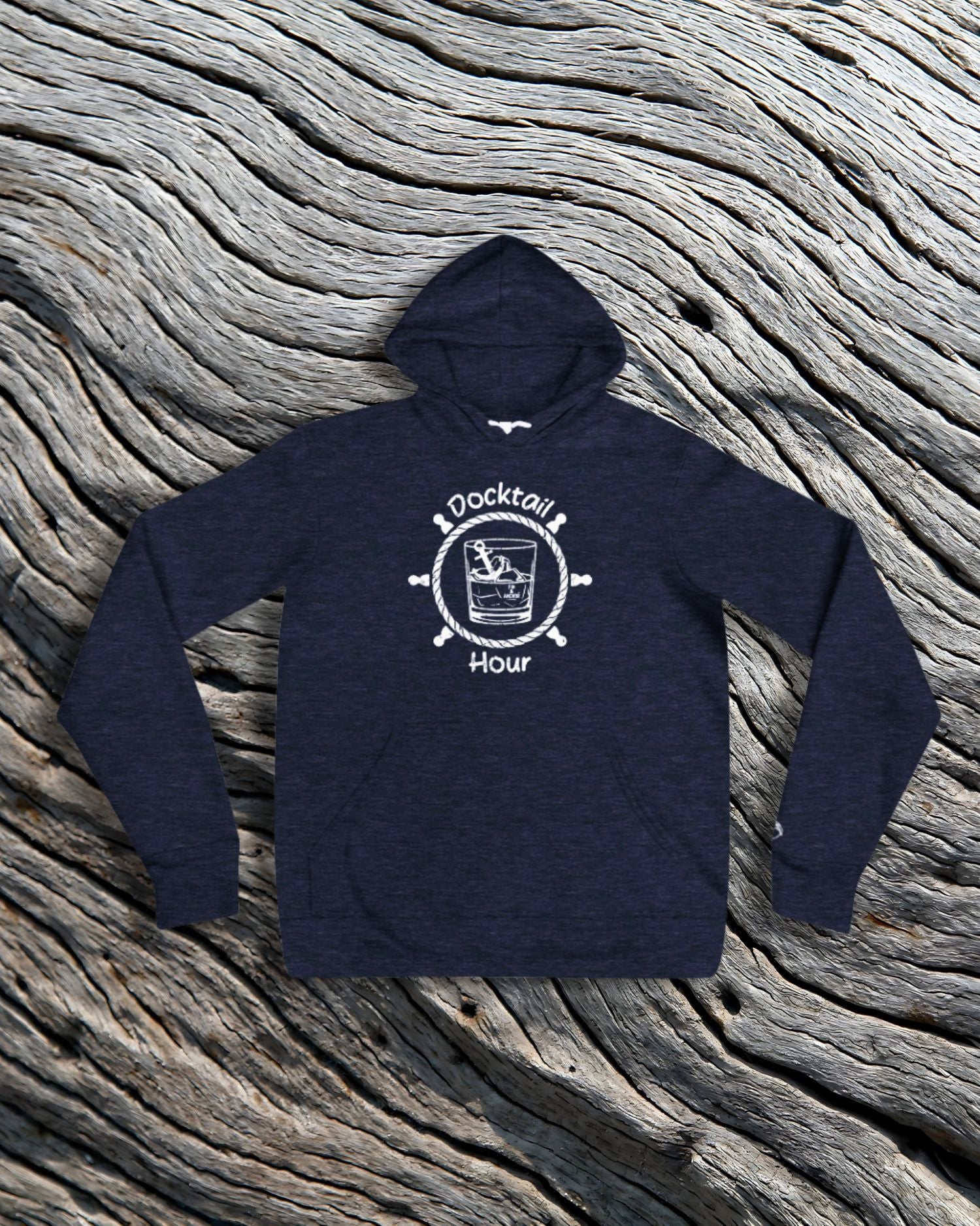 Docktail Hour Hoodie – Navy Edition