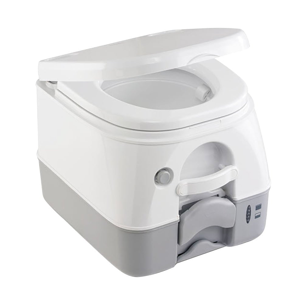 Dometic 974 Portable Toilet w/Mounting Brackets - 2.6 Gallon - Grey [301097406]