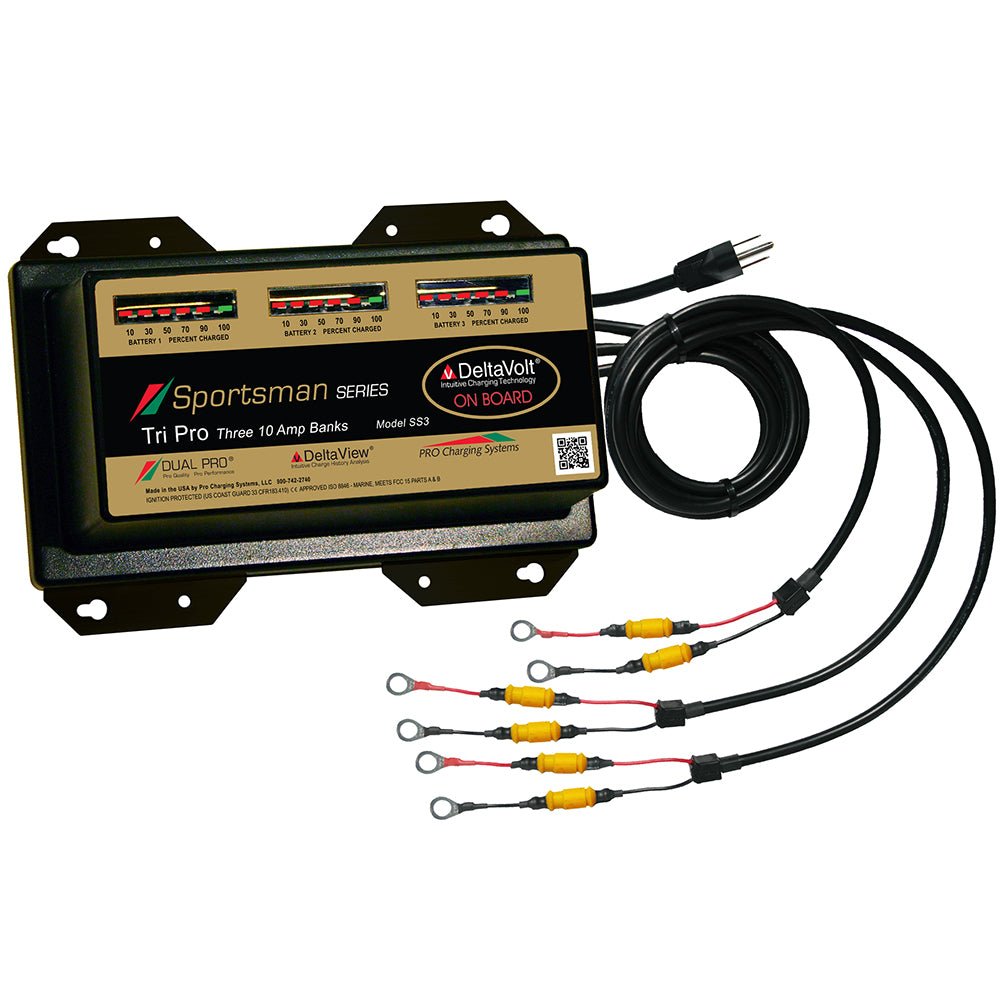 Dual Pro Sportsman Series Battery Charger - 30A - 3 - 10A - Banks - 12V - 36V [SS3]