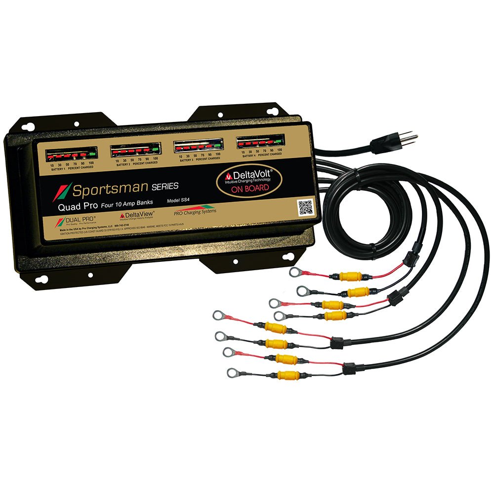 Dual Pro Sportsman Series Battery Charger - 40A - 4 - 10A - Banks - 12V - 48V [SS4]