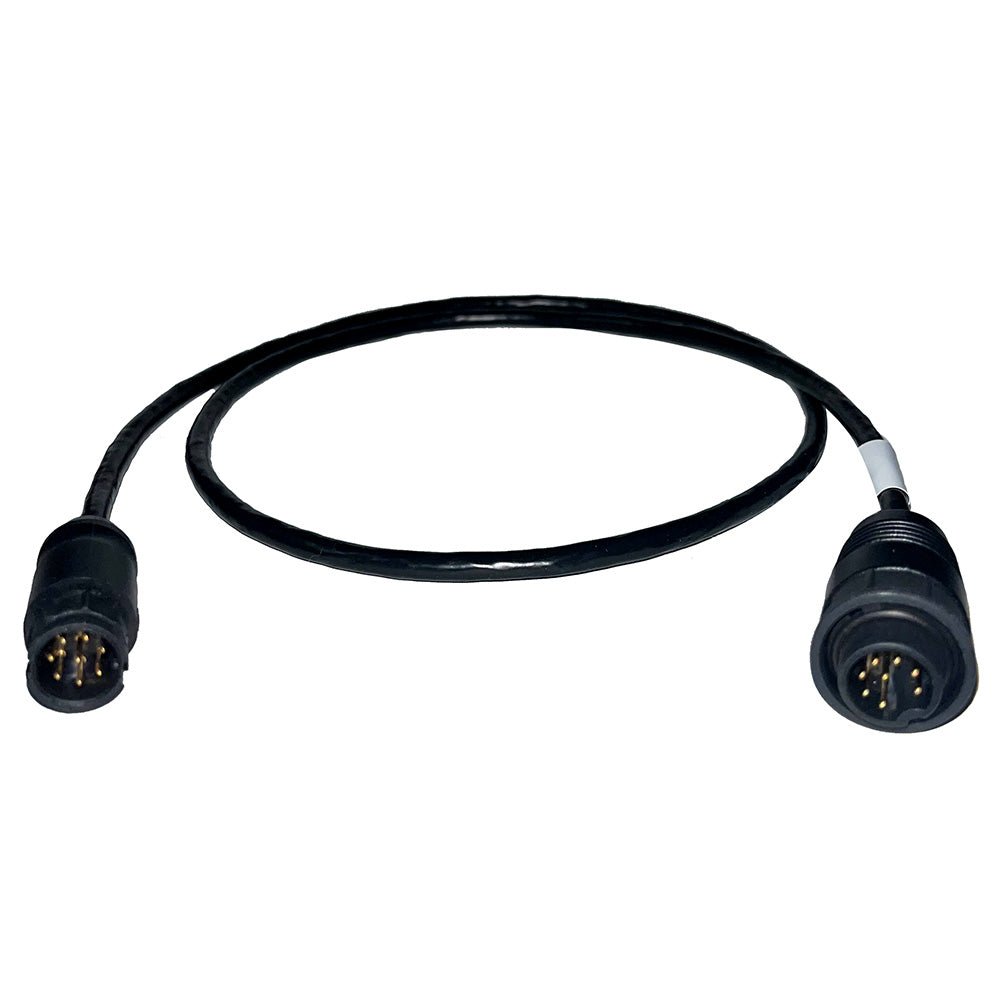 Echonautics 1M Adapter Cable w/Male 8 - Pin Black Box Connector f/Echonautics 300W, 600W 1kW Transducers [CBCCMS0501]