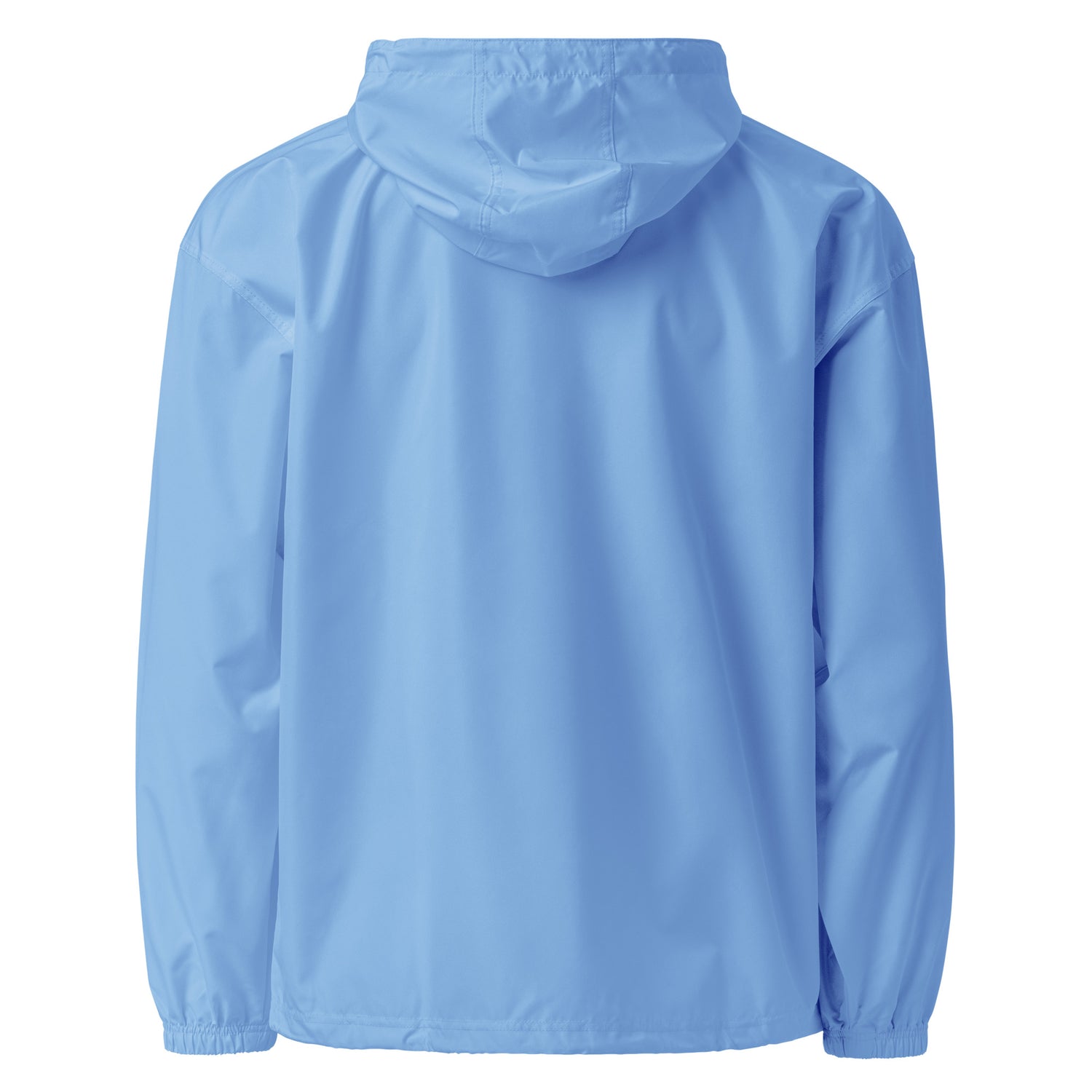 Seafarer Half-Zip Packable Pullover Jacket - Sky Blue