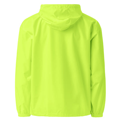 Seafarer Half-Zip Packable Pullover Jacket - Safety Green